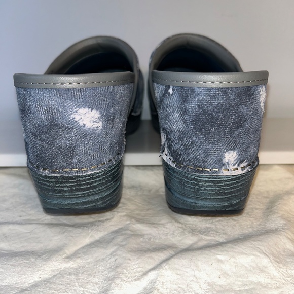 NWOT Dansko | Professional Clogs | Blue Denim Leather | Size 41 or US 10.5 - Picture 6 of 6